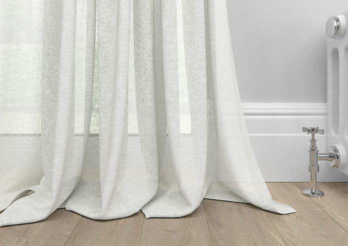 Kalahari Voile, Ghost White - Made to Measure Curtains - Image 6